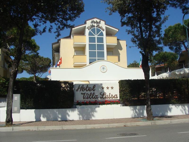 Hotel Villa Luisa Lignano Sabbiadoro Exterior photo